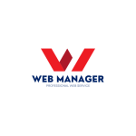Red Blue W Letter Logo Design Business Identity for Web Design Software Company.png